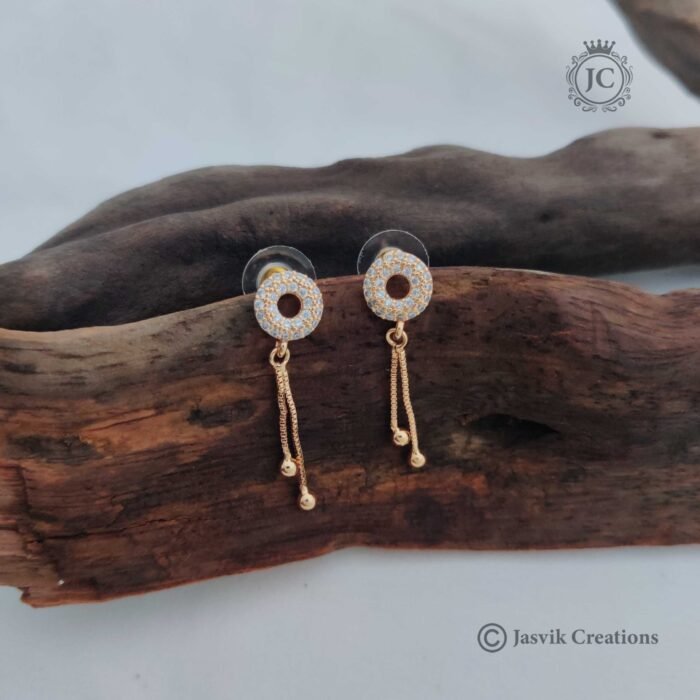 41 Rose Gold Ear Ring – JCRG041 (2)