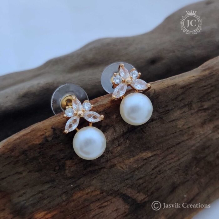 55 Rose Gold Ear Ring – JCRG055 110Rs