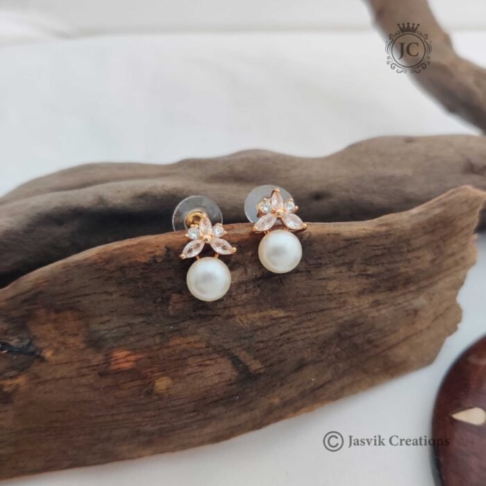 55 Rose Gold Ear Ring – JCRG055 (2)