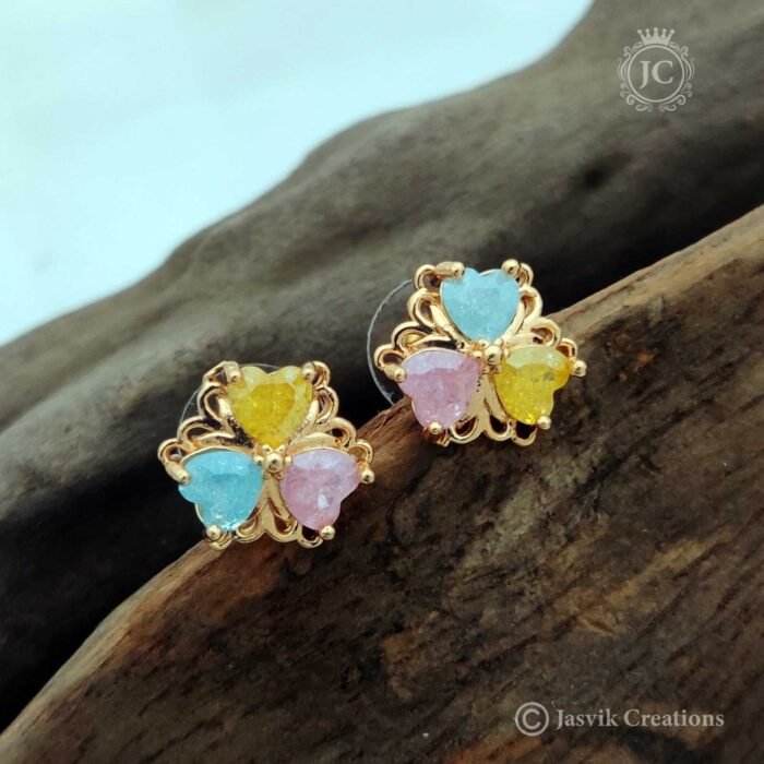 56 Rose Gold Ear Ring – JCRG056 110 Rs