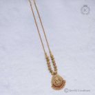 60 Premium BRass Base Ball Chain with Lakshmi Pendent Mid Haram JCHM060 899 (5)