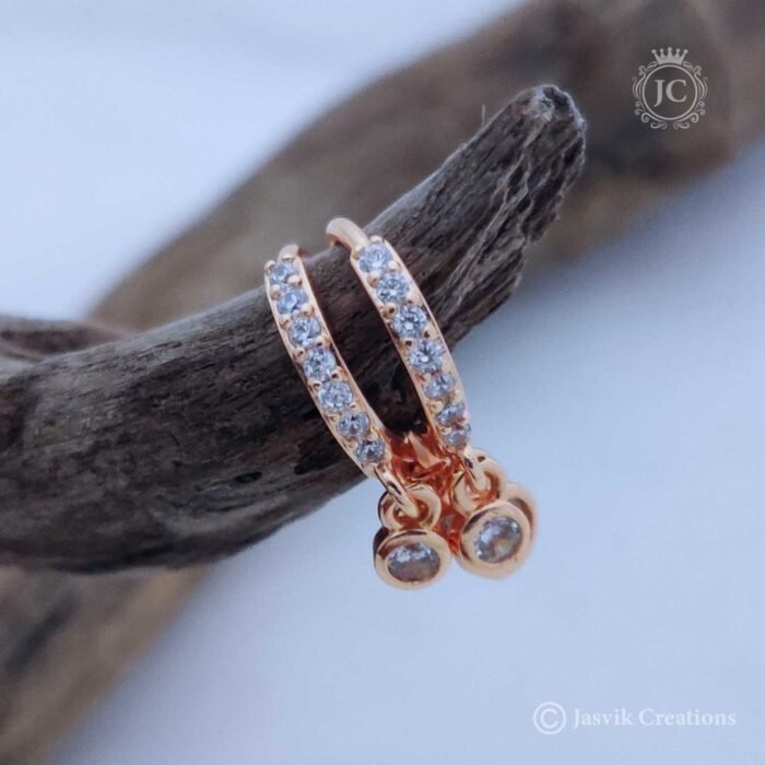 62 Rose Gold Ear Ring – JCRG062 (1) 110