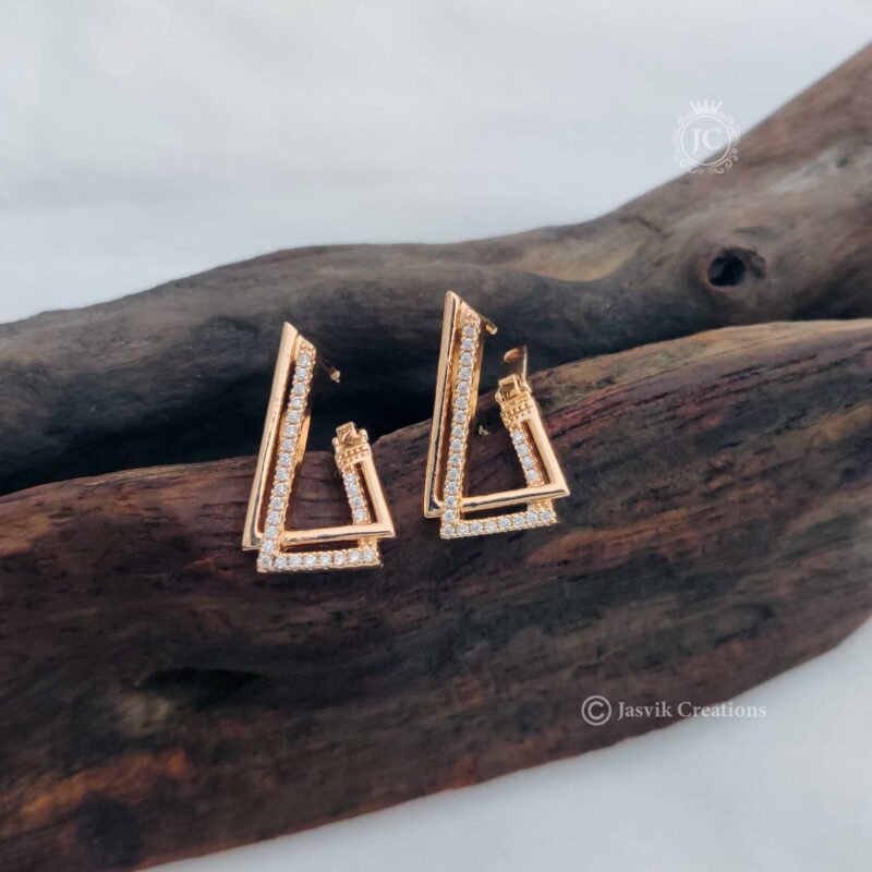 Rose Gold Ear Ring – JCRG063 - Image 2