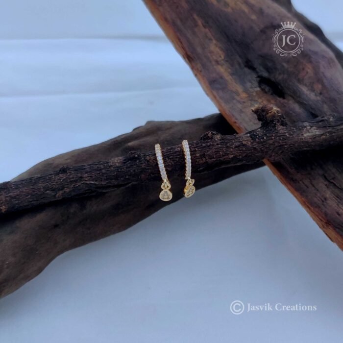 66 Rose Gold Ear Ring – JCRG066 (2)