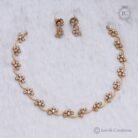 AD Antique Necklace with Back Chain 450 (1)