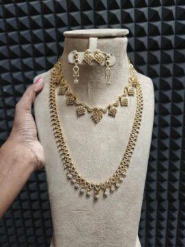 AD Star Haram with AD Short Necklace Combo set-JCCM065