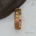 103 Premium Square Navarathna Bangle 650 (3) JCBN103