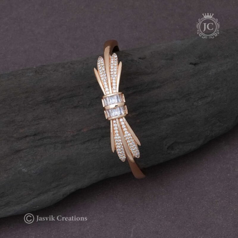 Micro Gold Kada Bangle - JCBN112