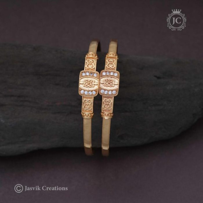 118 Micro Gold Kada Bangle JCBN118 Rs 250 (27)