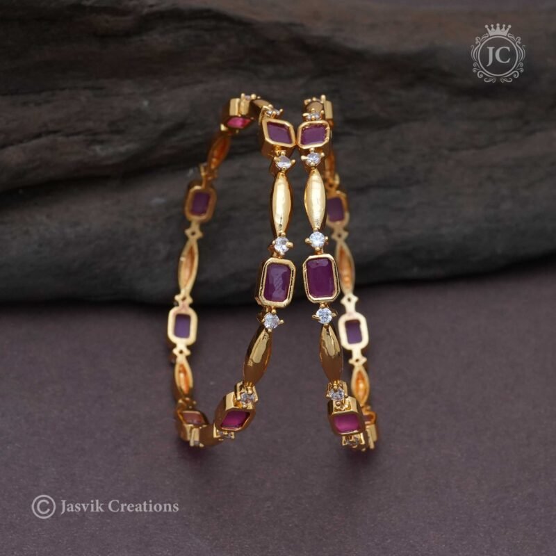 Gold Polish Bangle - JCBN129
