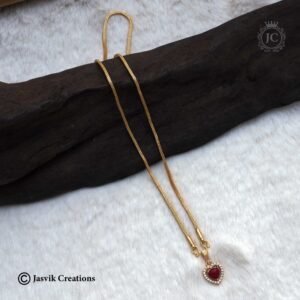 Heartin Corel Chain- JCCH144