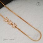 153 Micro Plated Ad Butterfly Mugappu Chain - JCCH153 550 (2)