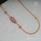 156 Micro Plated Mugappu Chain(4) JCCH156 550 (2)