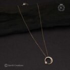 164 Rose Gold Short Chain - JCCH164 170(A) (3)