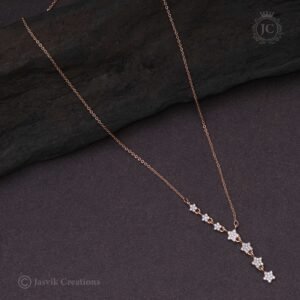 Rose Gold Short Chain - JCCH165 - Image 2