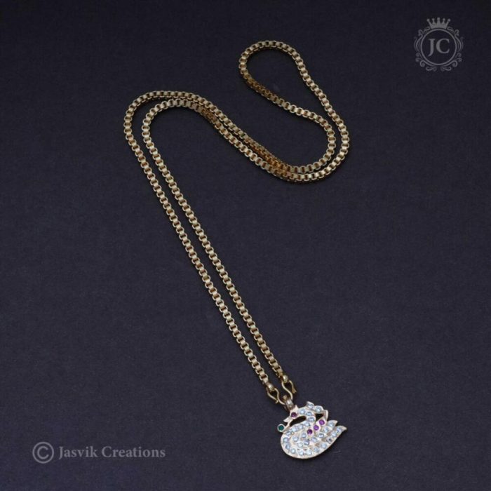 169 Impon dollar chain JCCH169 550rs