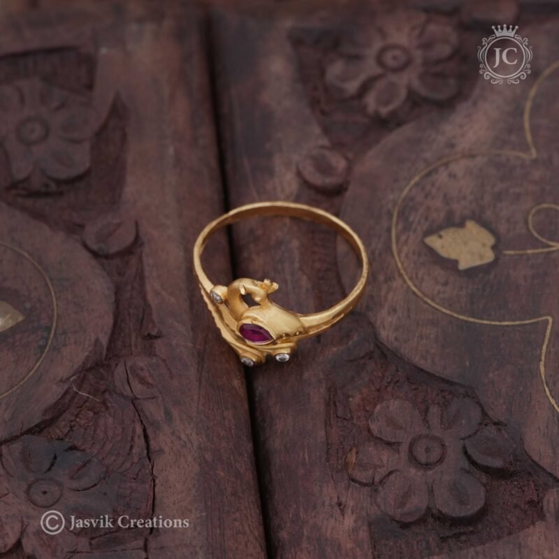 Forming-Peacock-finger-Ring - JCFR018