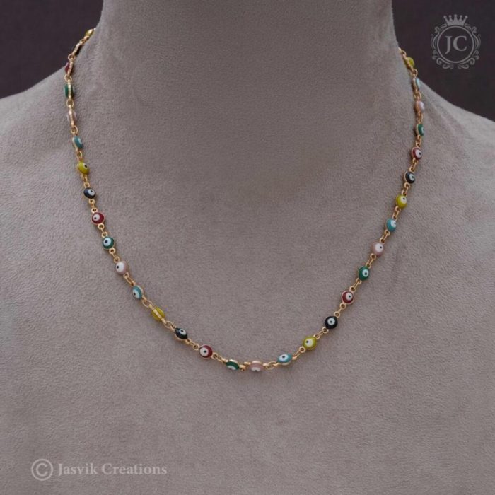 188 Evil Eye Short Chain - JCCH188 260