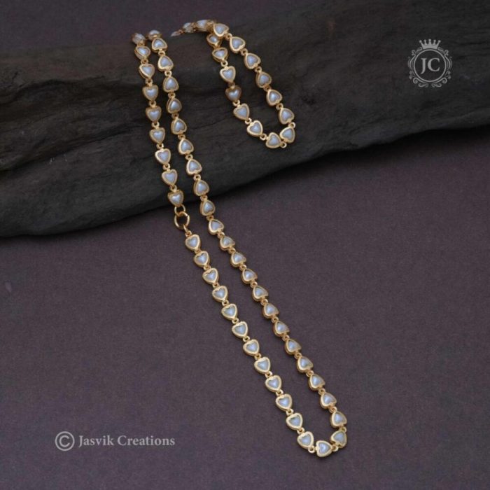 193 Pearl Hearten Chain 299 - JCCH193 24Inch (4)