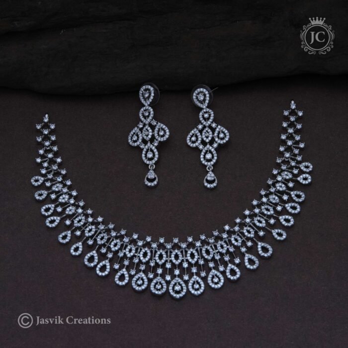 204 Silver necklace JCNL204 899rs