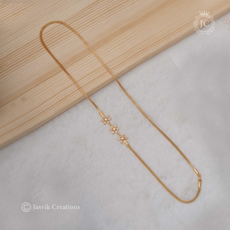 3 Star Mugappu Chain - JCCH207