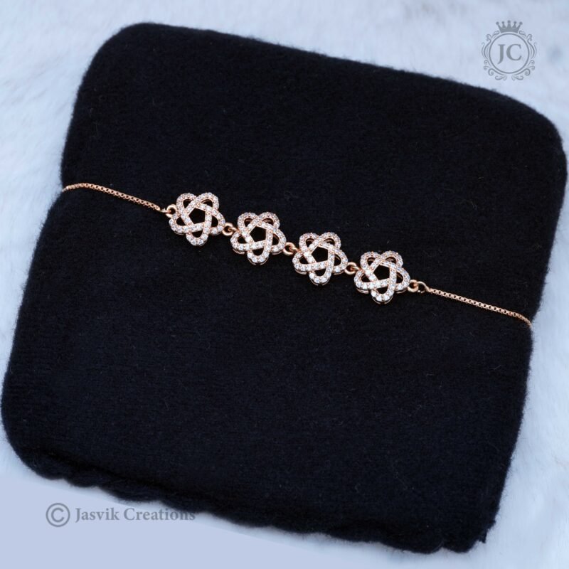 Rose Gold Bracelet - JCBT022 - Image 2