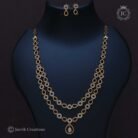 231 Antique-Double-line-Round-Necklace-JCNL231--650-(5)