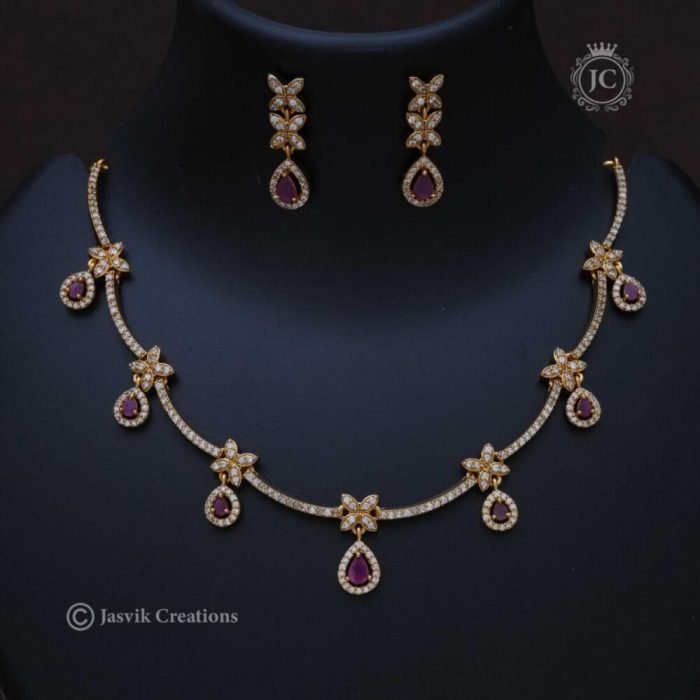 234 Premium-Necklace---Red---JCNL234 599-(3)