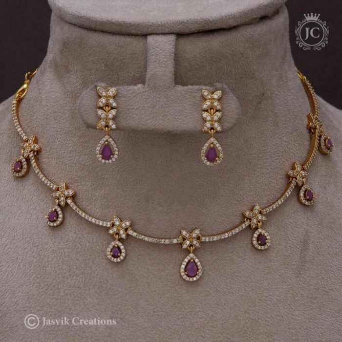 234 Premium-Necklace---Red---JCNL234 599-(4)