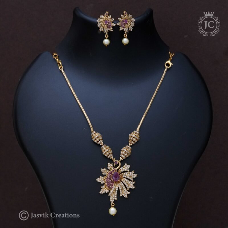 Premium-Peacock-Necklace -JCNL235
