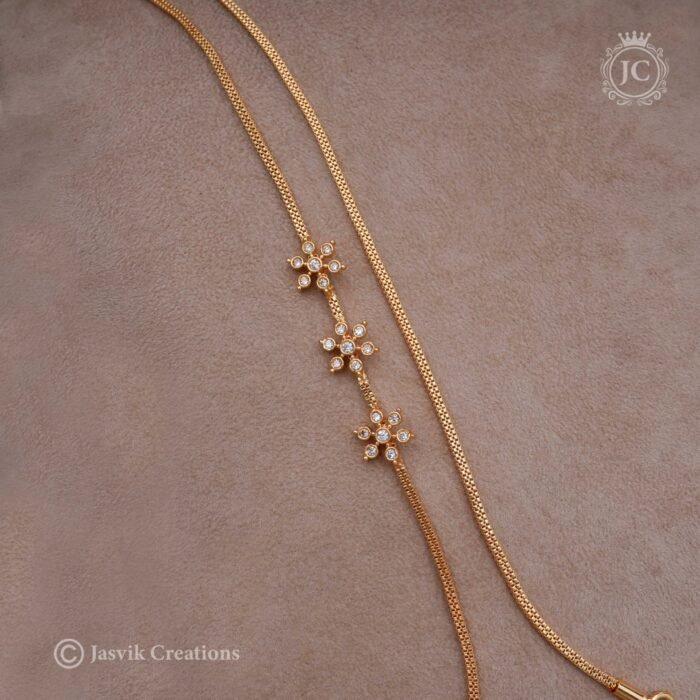 3 Star Mugappu Chain - 525 (2)