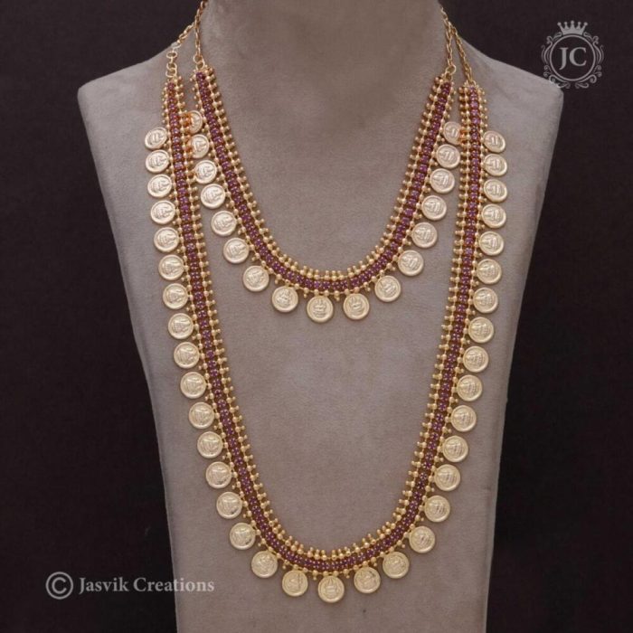 69 Micro-Plated-Kasu-Malai-Combo-Set--JCCM069-1350