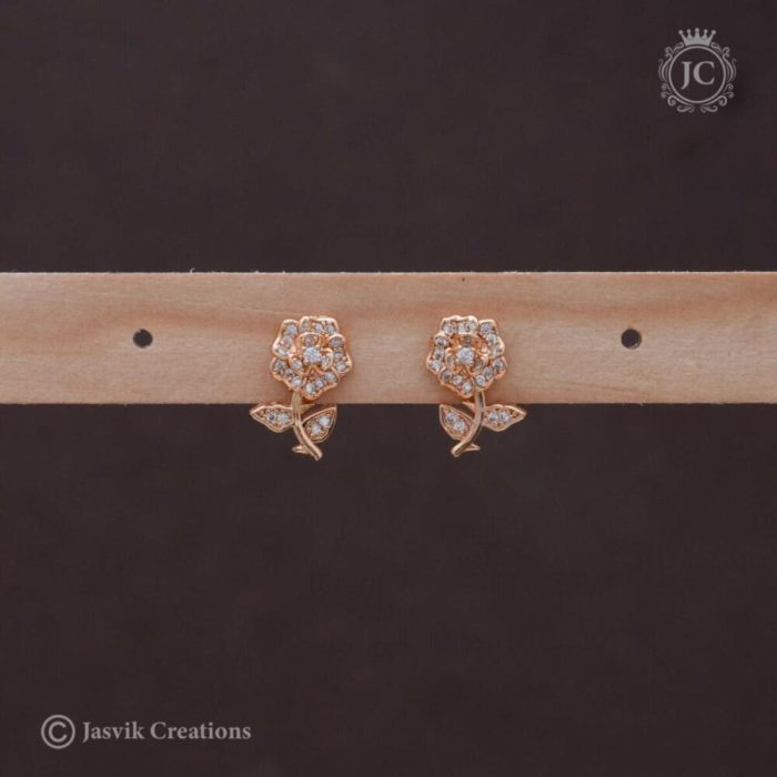 85 Rose Gold Ear Ring JCRG085 120 (2)