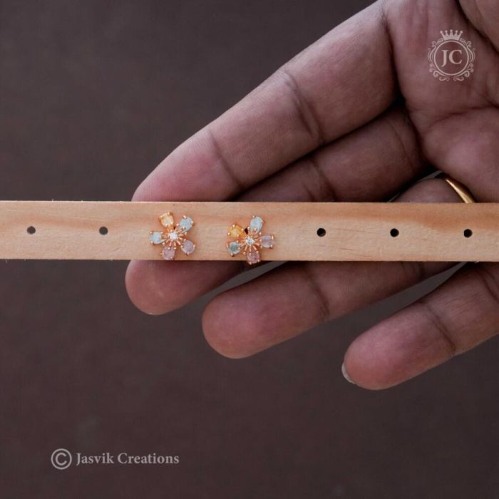 87 Rose Gold Ear Ring - JCRG087 120 (1)