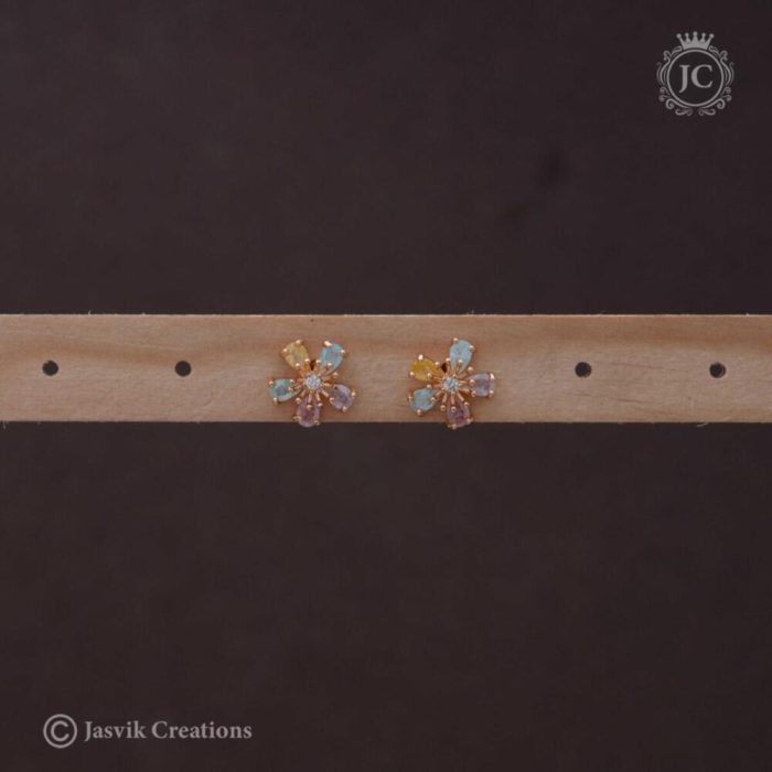 87 Rose Gold Ear Ring - JCRG087 120 (2)