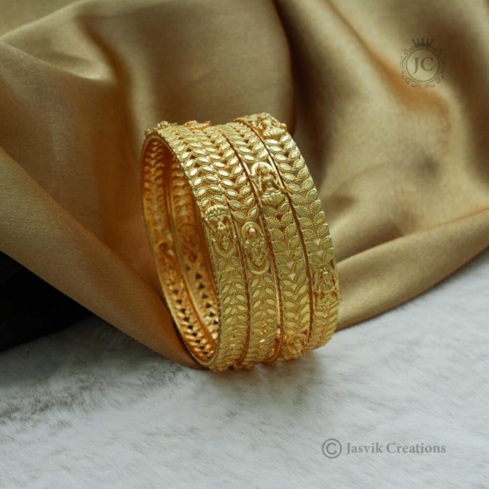 99 Micro Plated Lakshmi Bangle JCBN099 299 (2)