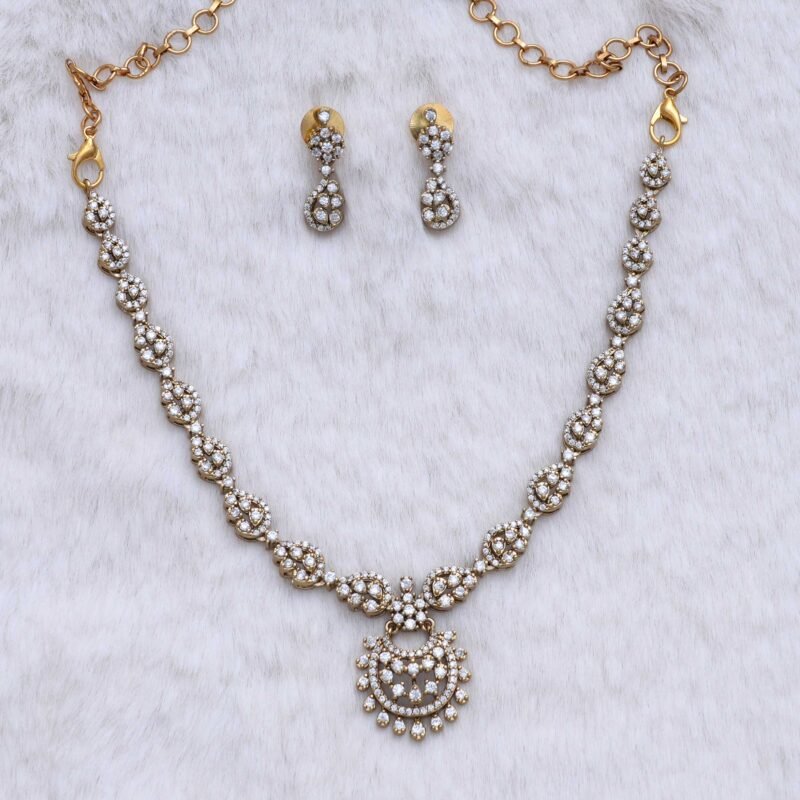 Antique Short Necklace JCNL188 - Image 3