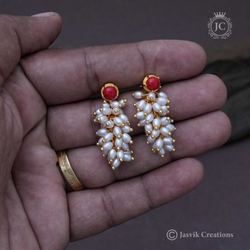 PEARL EARRING JCER-197 - Image 2