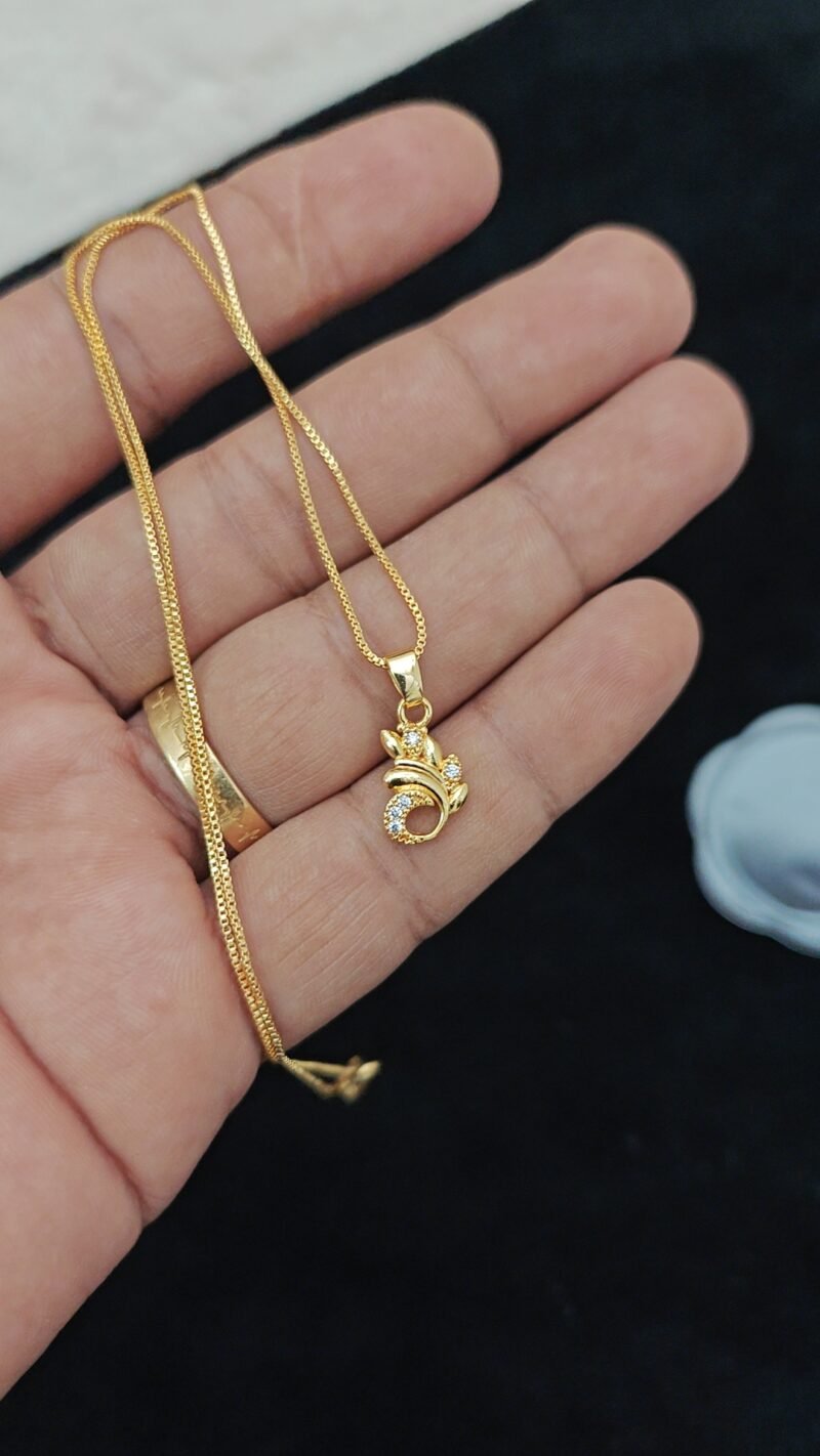 Micro Plated Simple Short Chain - JCCH162 - Image 3