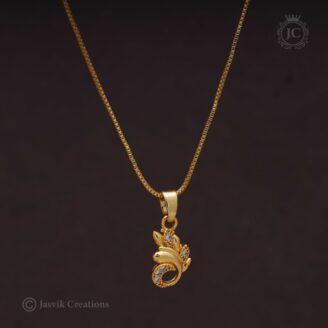 Micro Plated Simple Short Chain – JCCH162 (2)