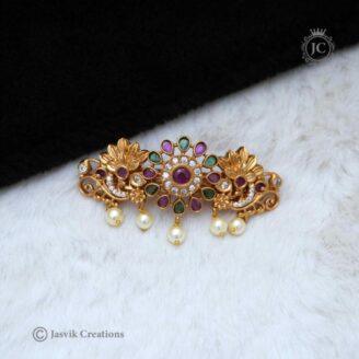 Premium Antique Centre Hair Clip - JCHB011