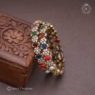 143 Premium Victorian NAvarathna Bangle JCBN143- 799 (3) size 2.4 -2
