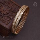 152 Impon Leaf Cuttung Bangle - JCBN152 - 650 (2)