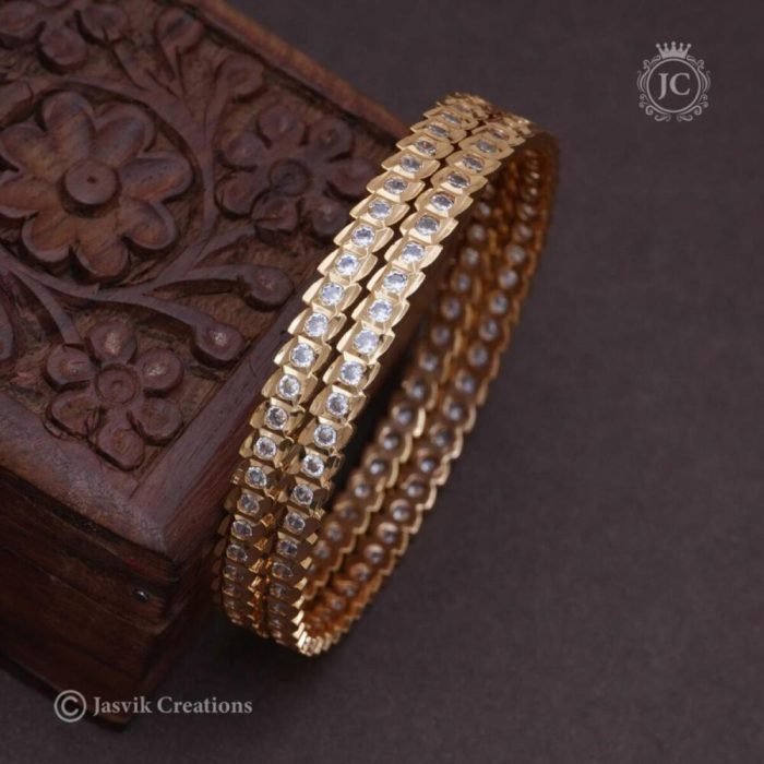 152 Impon Leaf Cuttung Bangle - JCBN152 - 650 (2) 152 Impon Leaf Cuttung Bangle - JCBN152 - 650 (2)