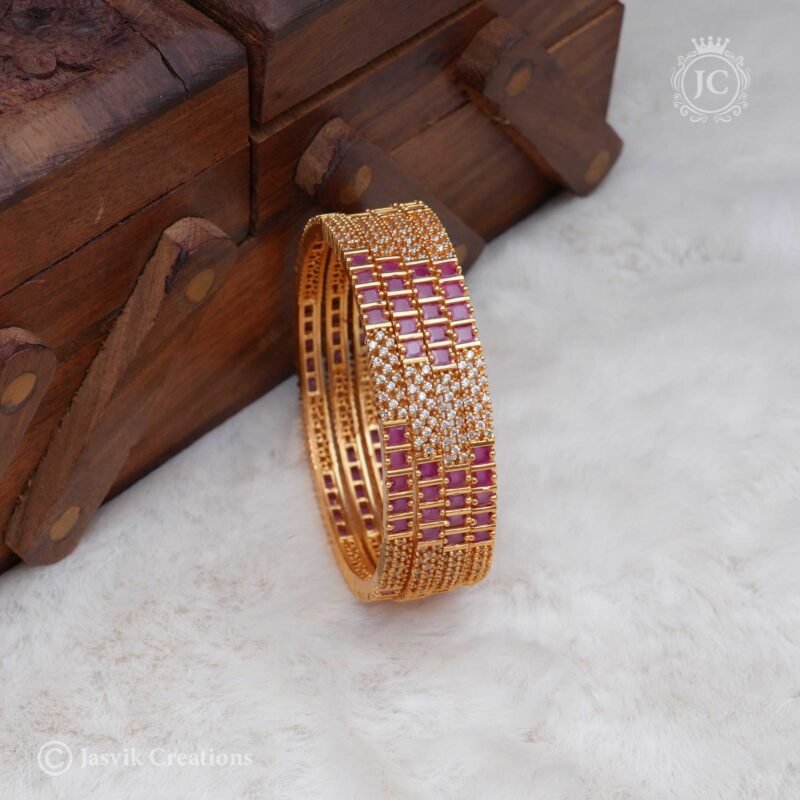 AD-with-Ruby-Bangle - JCBN165 - Image 3