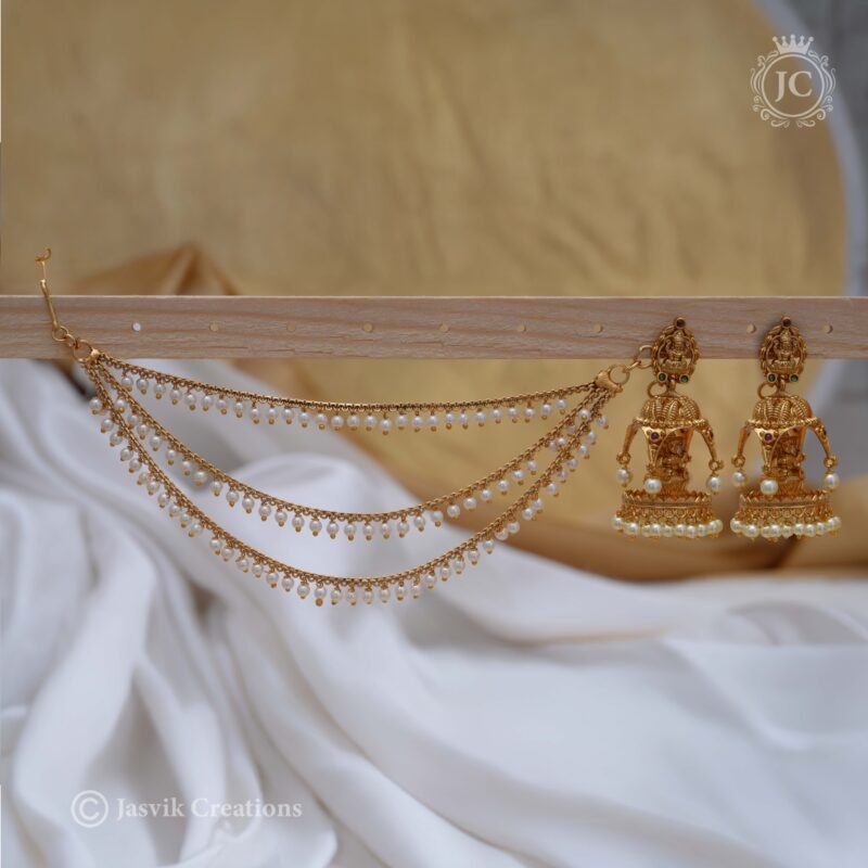 Premium-Mattal-with-Jhumka - JCML019 - Image 2