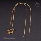 20 Micro Plated Box Pattern Anklet - JCAT020 350 (2)