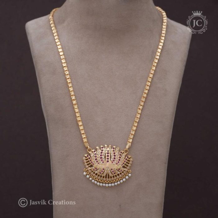 218 Lotus Dolar Chain – JCCH218 999 24 Inch (3)