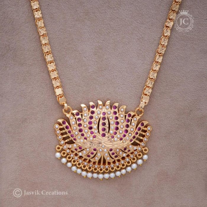 218 Lotus Dolar Chain – JCCH218 999 24 Inch (4)