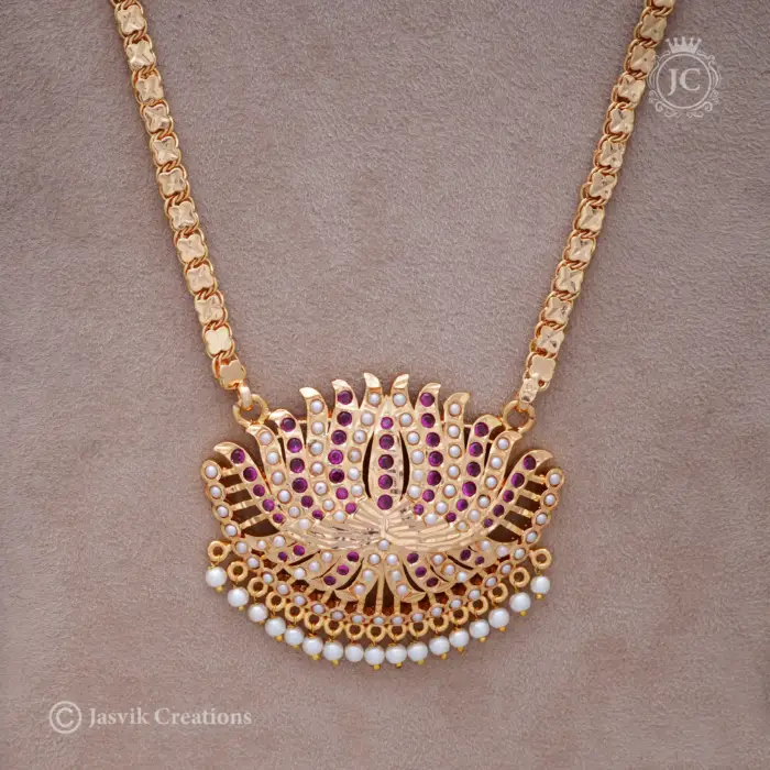 218 Lotus Dolar Chain – JCCH218 999 24 Inch (4)